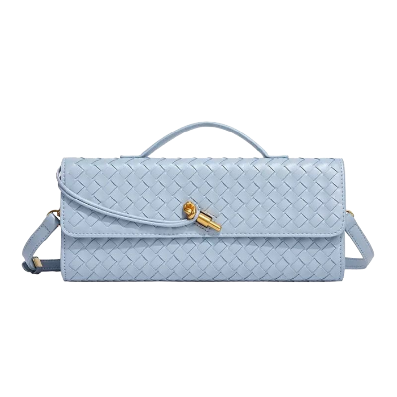 THE SERA BAG - WOVEN VEGAN LEATHER