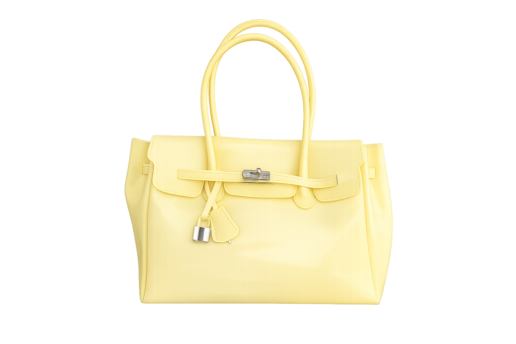 Jello Tote Butter Yellow (Large)