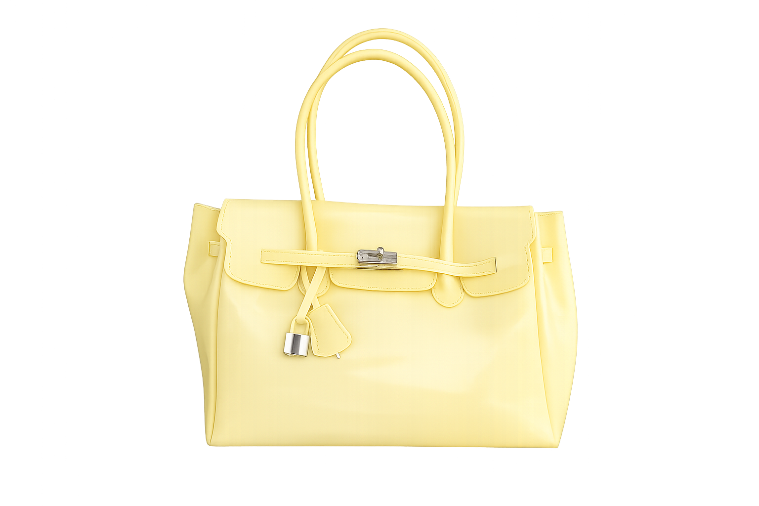 Jello Tote Butter Yellow (Large)