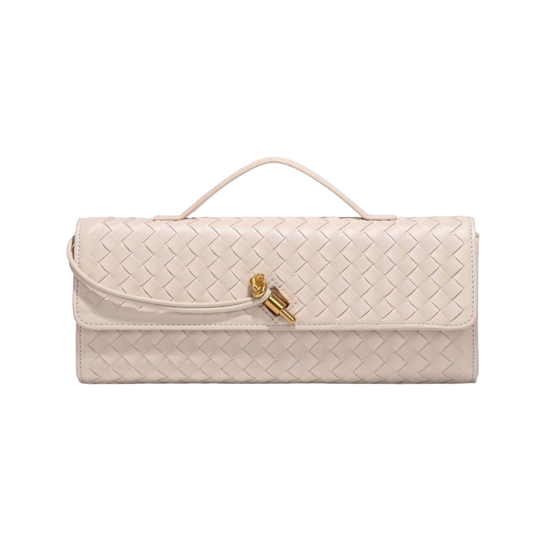 THE SERA BAG - WOVEN VEGAN LEATHER