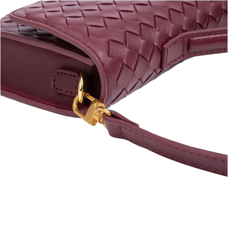 THE SERA BAG - WOVEN VEGAN LEATHER