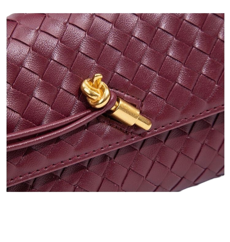THE SERA BAG - WOVEN VEGAN LEATHER