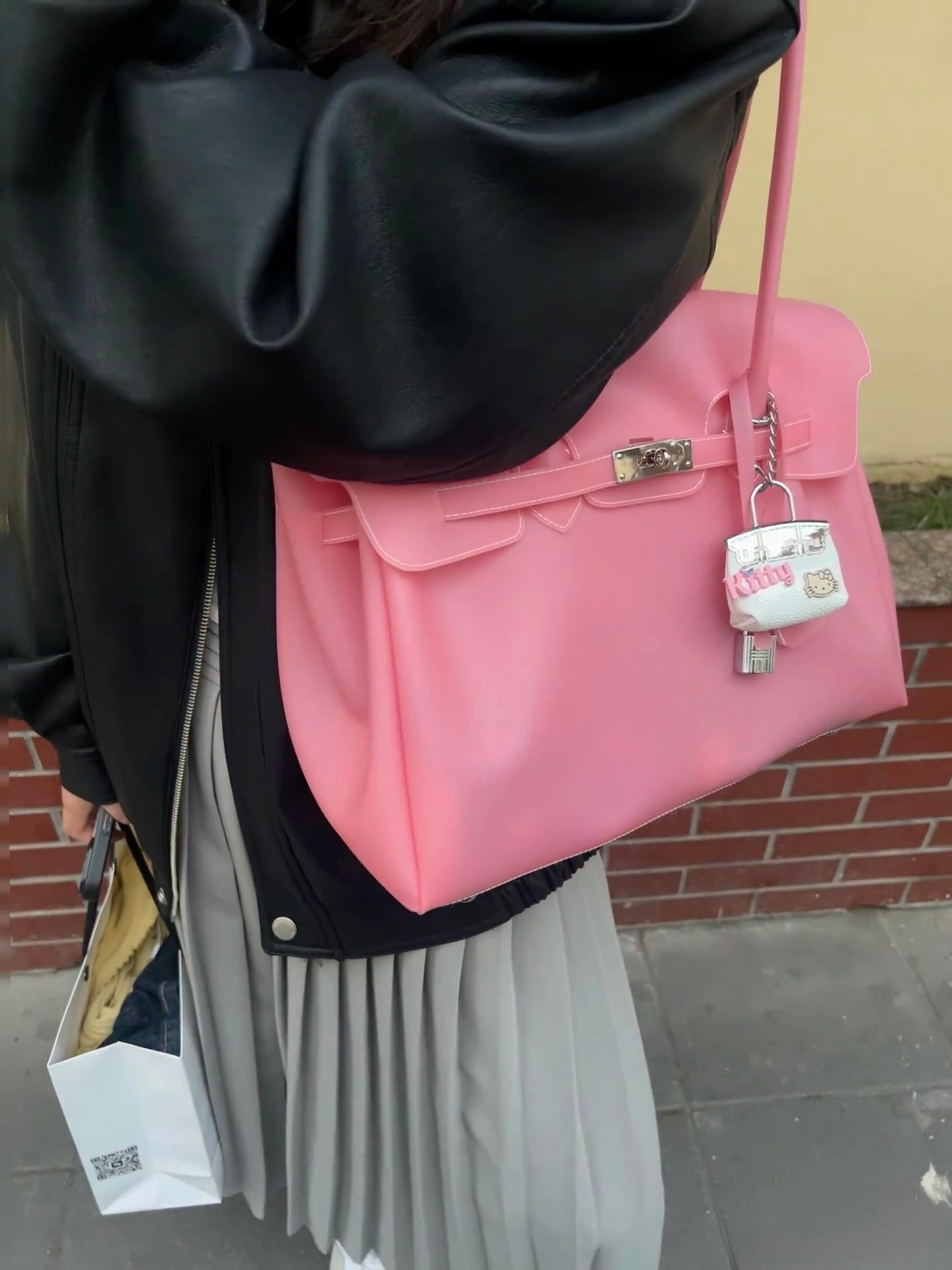 Jello Tote Pink | Jelly Firkin