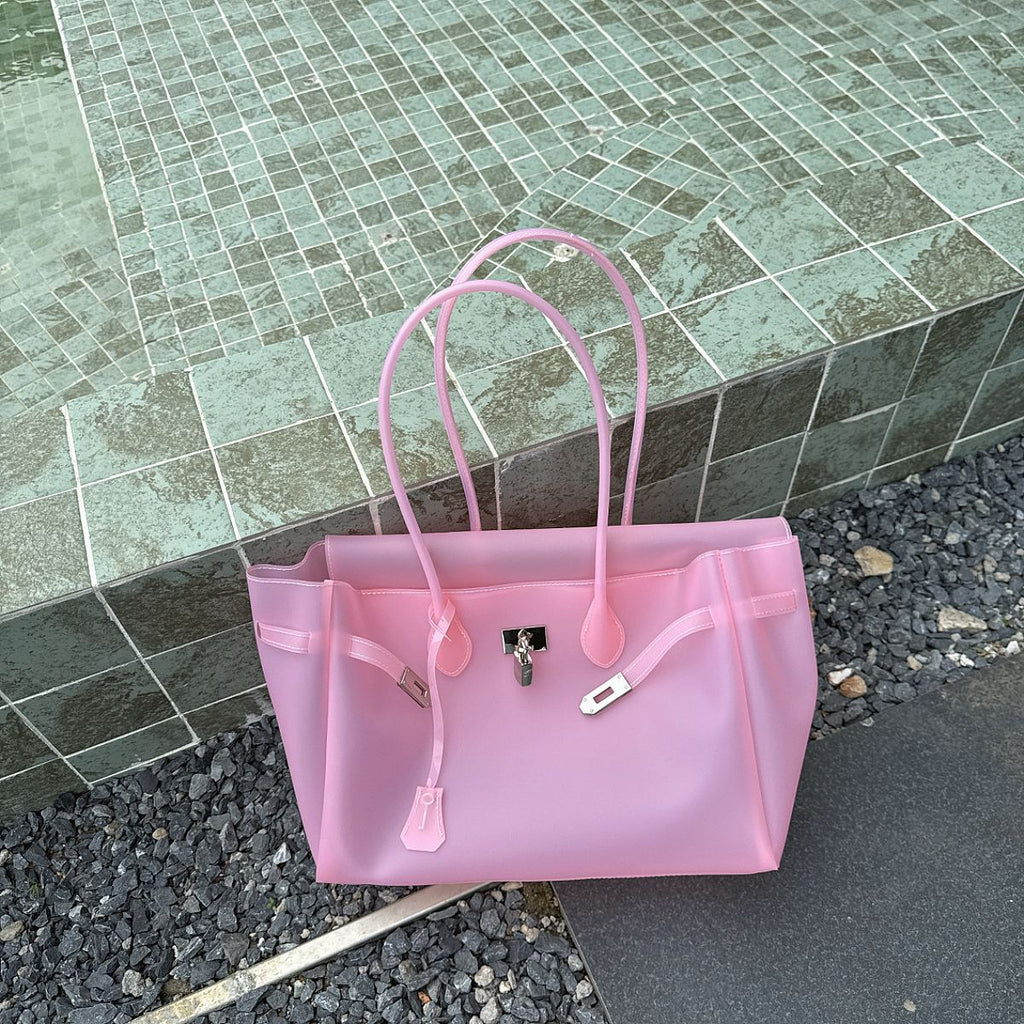 Jello Tote Pink (Large)