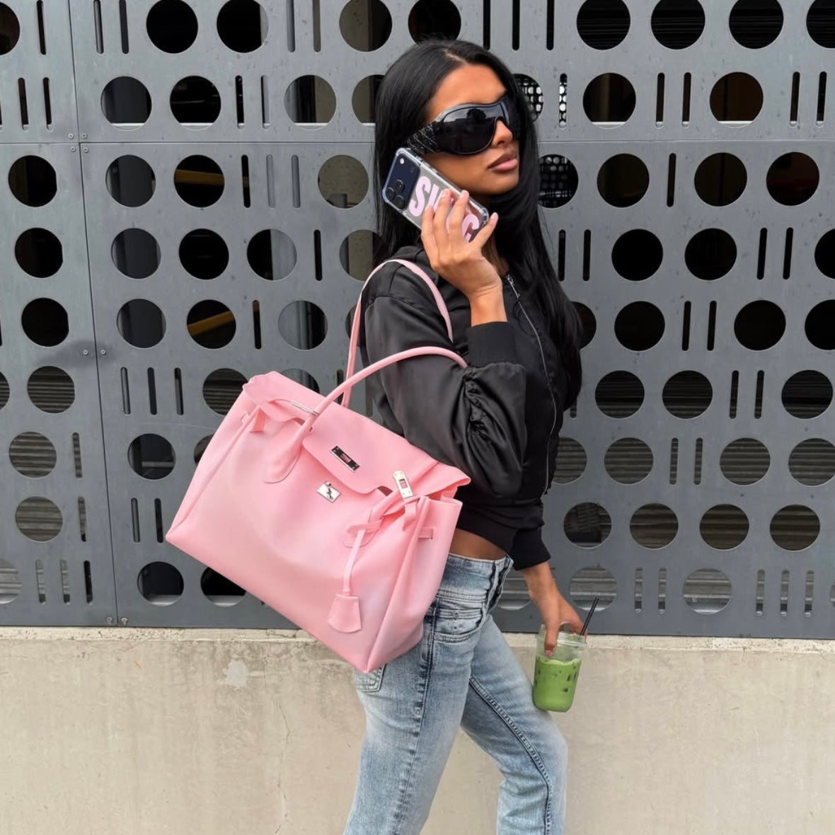 Jello Tote Pink
