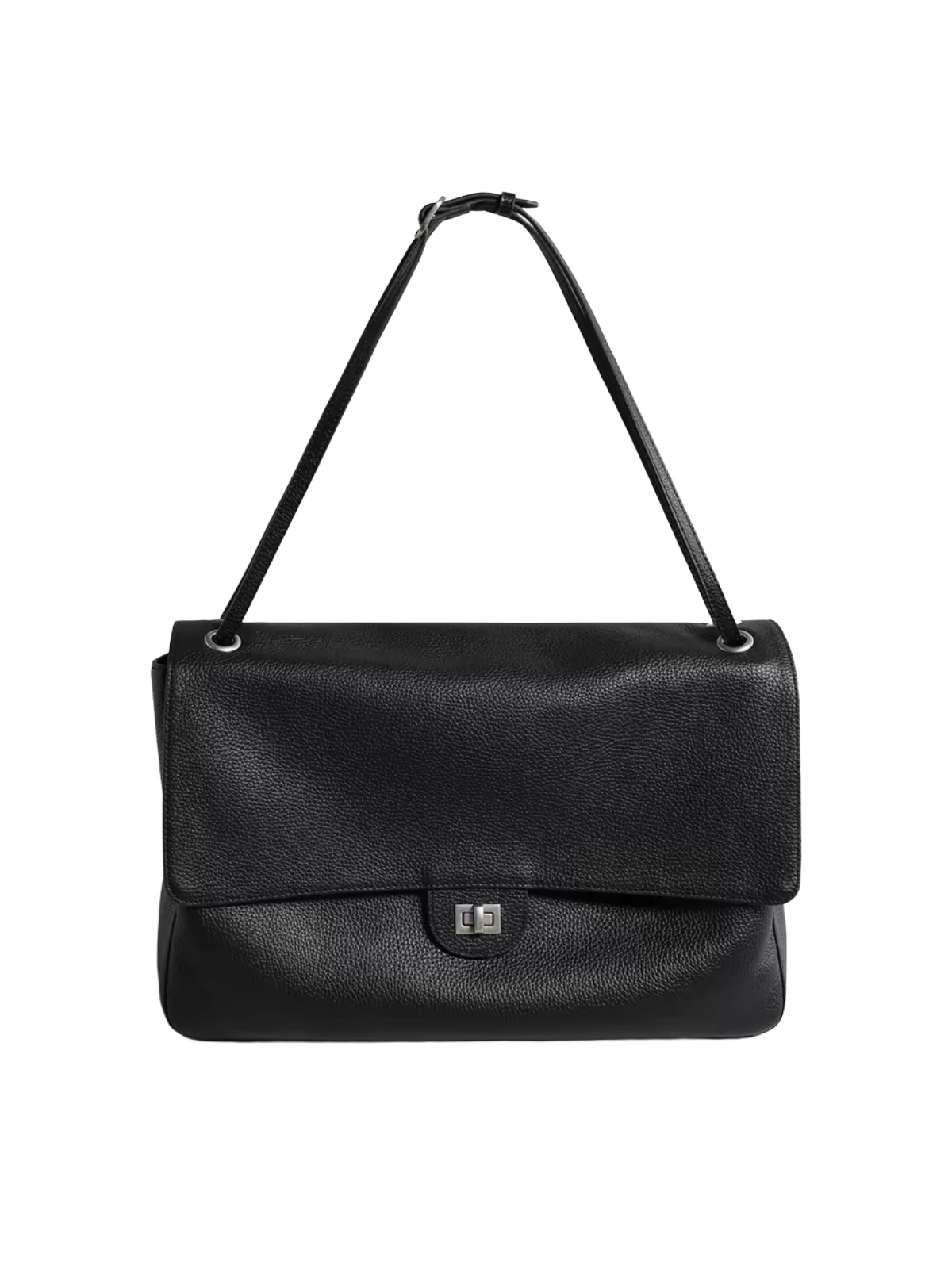 The Mercer Bag - Black Calfskin