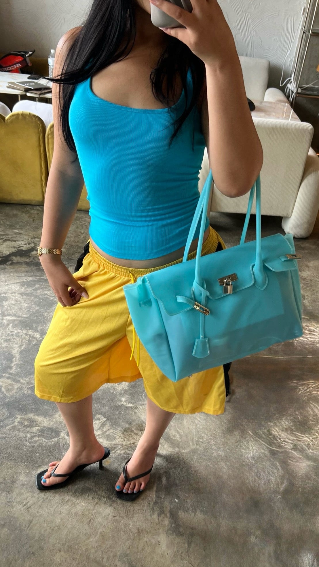 Jello Tote Blue