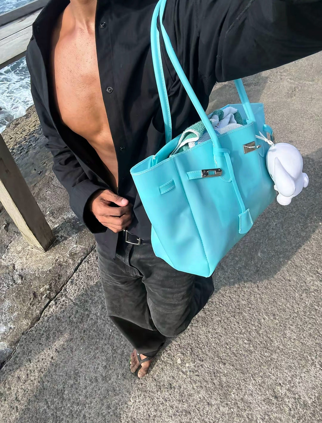 Jello Tote Blue