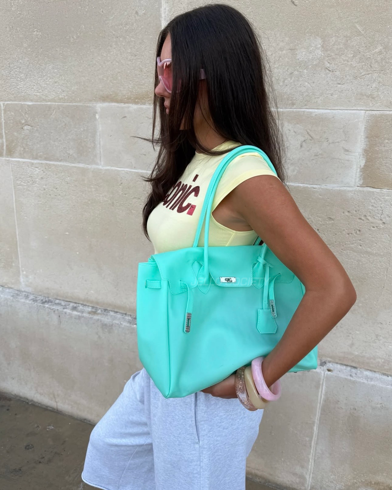 Jello Tote Azur | Jelly Firkin