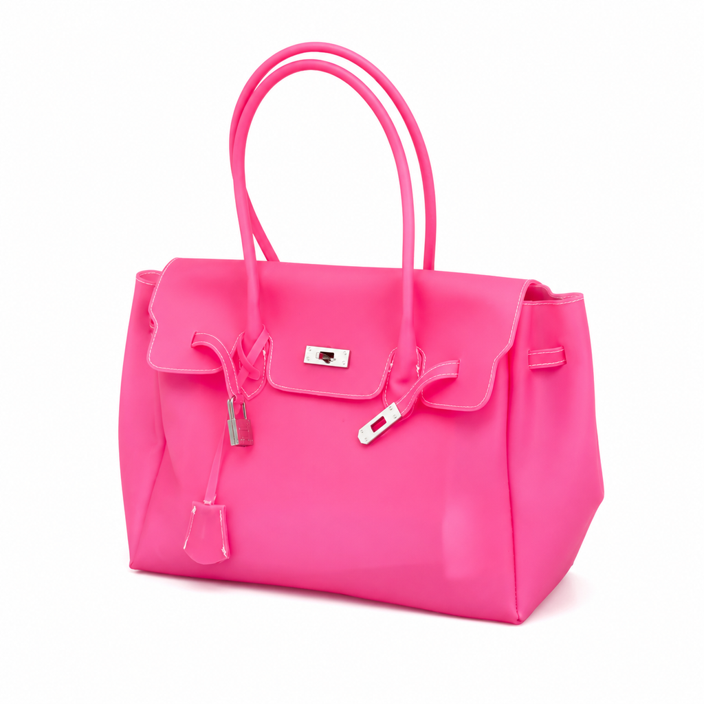 Jello Tote Barbie Pink (Large)