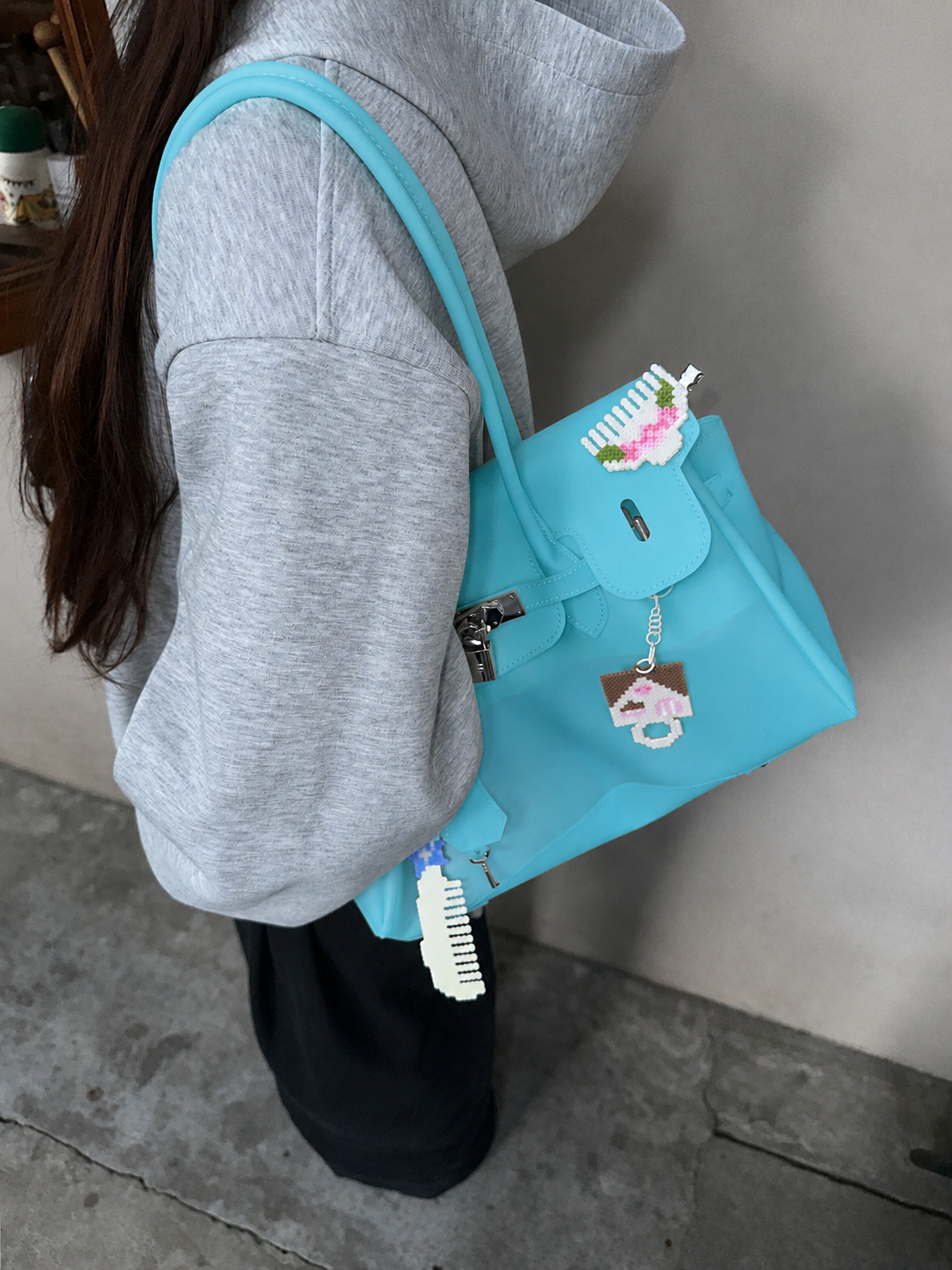Jello Tote Blue (Large)