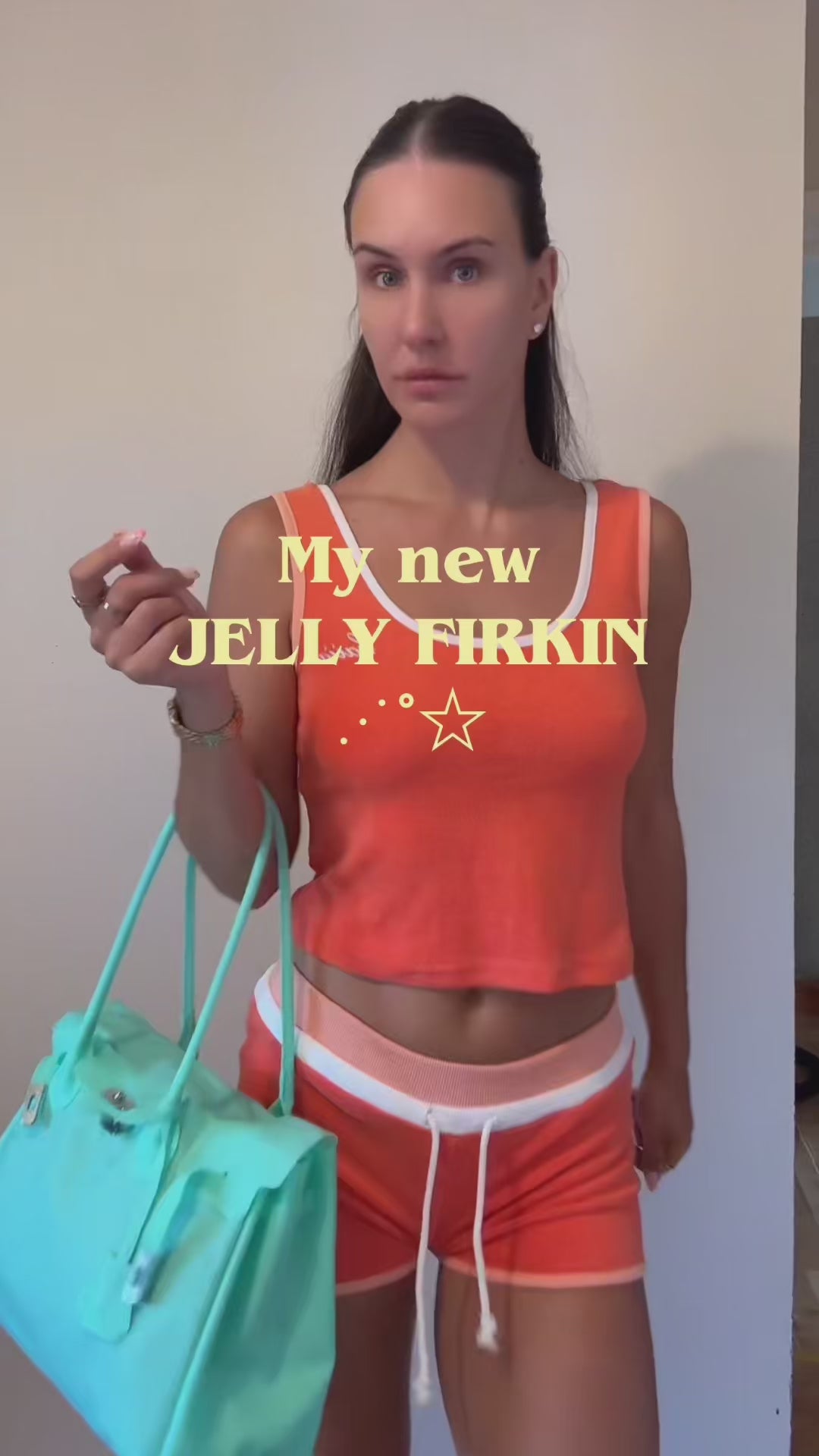 Jello Tote Azur | Jelly Firkin